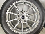 ブリヂストン ネクストリー 225/55R17  /　 ユーロススピード 7.0J+55 114.3-5穴 4本
