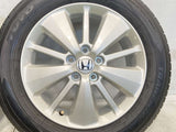 トーヨータイヤ トランパスmpz 215/60R17  /ホンダ純正  6.5J+55 114.3-5穴 4本