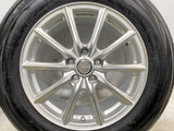 ヨコハマ ブルーアース RV-02 225/65R17  /　 エコフォルム 7.5J+40 114.3-5穴 4本