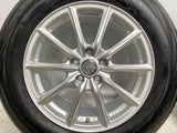 ヨコハマ ブルーアース RV-02 225/65R17  /　 エコフォルム 7.5J+40 114.3-5穴 4本