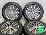 ヨコハマ ブルーアース RV-02 225/60R17  /　 GRASS 7.0J+48 114.3-5穴 4本