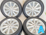 ヨコハマ ブルーアースRV02 215/55R17  /トヨタ純正  7.0J+45 114.3-5穴 4本