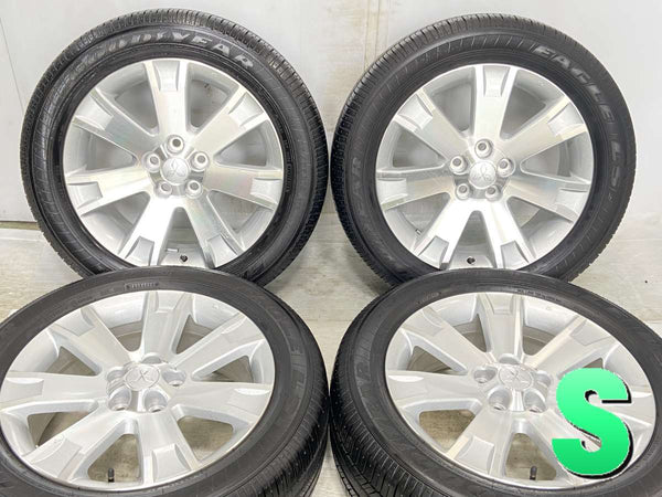 グッドイヤー イーグル LS2 225/55R18 /三菱純正 デリカ 7.0J+38 114.3-5穴 4本