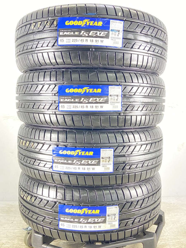 グッドイヤー イーグル LS EXE 225/45R18 /ホンダ純正  18x7.0 55 114.3-5穴