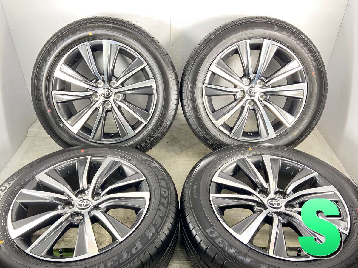 ダンロップ グラントレックPT30 225/60R18 /トヨタ純正 7.0J+35 114.3