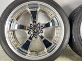 ダンロップ ディレッツァ DZ101 225/40R18  /RAYS アーサーエクスチェンジ 8.0J+44 114.3-5穴 4本