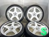 デリンテ/サンダーD7 215/40R18  /WORK エモーションT5R 2P 8.5J+35 100-5穴 4本