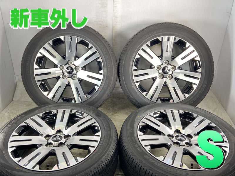 ヨコハマ GEOLANDAR SUV GO55 225/55R18 /三菱純正 7.0J+38 114.3-5穴