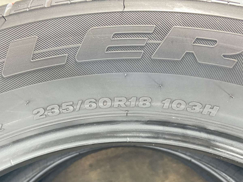 ブリヂストン デューラー H/L 33 235/60R18  2本