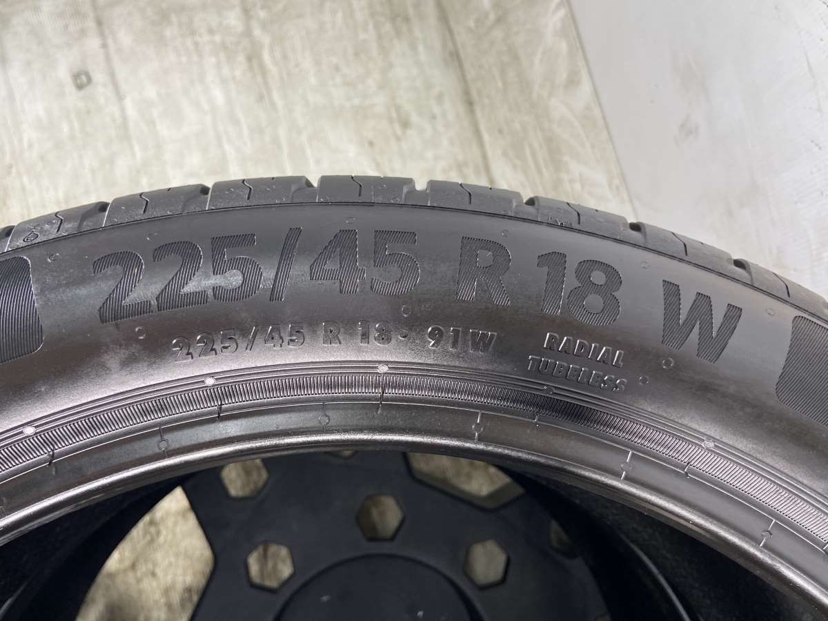 コンチネンタル エココンタクト6 225/45R18 2本 – タイヤ・ホイール  