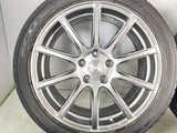 ヨコハマ エコス ES300 245/40R18  /　 エコフォルム 8.0J+45 114.3-5穴 4本