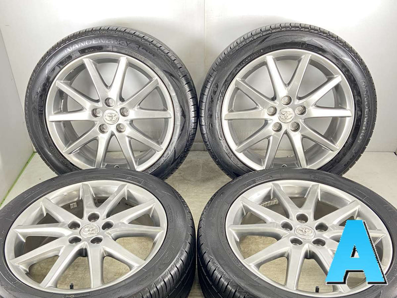 トーヨータイヤ ナノエナジー3プラス 225/50R18 /トヨタ純正 エスティマ 7.0J+51 114.3-5穴 4本 –  タイヤ・ホイールカンパニー