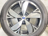 ブリヂストン デューラー H/P スポーツ 225/55R18  /スバル純正  7.0J+48 114.3-5穴 4本