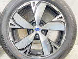 ブリヂストン デューラー H/P スポーツ 225/55R18  /スバル純正  7.0J+48 114.3-5穴 4本