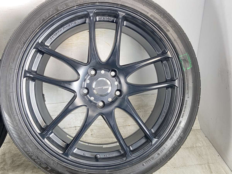 ダンロップ ルマン5 245/40R19 /WORK ワークエモーション 8.5J+42 120-5穴 4本