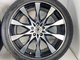 HAIDA レーシング0921 245/45R20  /　 WARK SCHWERT 8.5J+43 114.3-5穴 4本