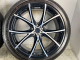 ファルケン FK453 245/40R20  /　 MSスピード 8.5J+45 114.3-5穴 4本