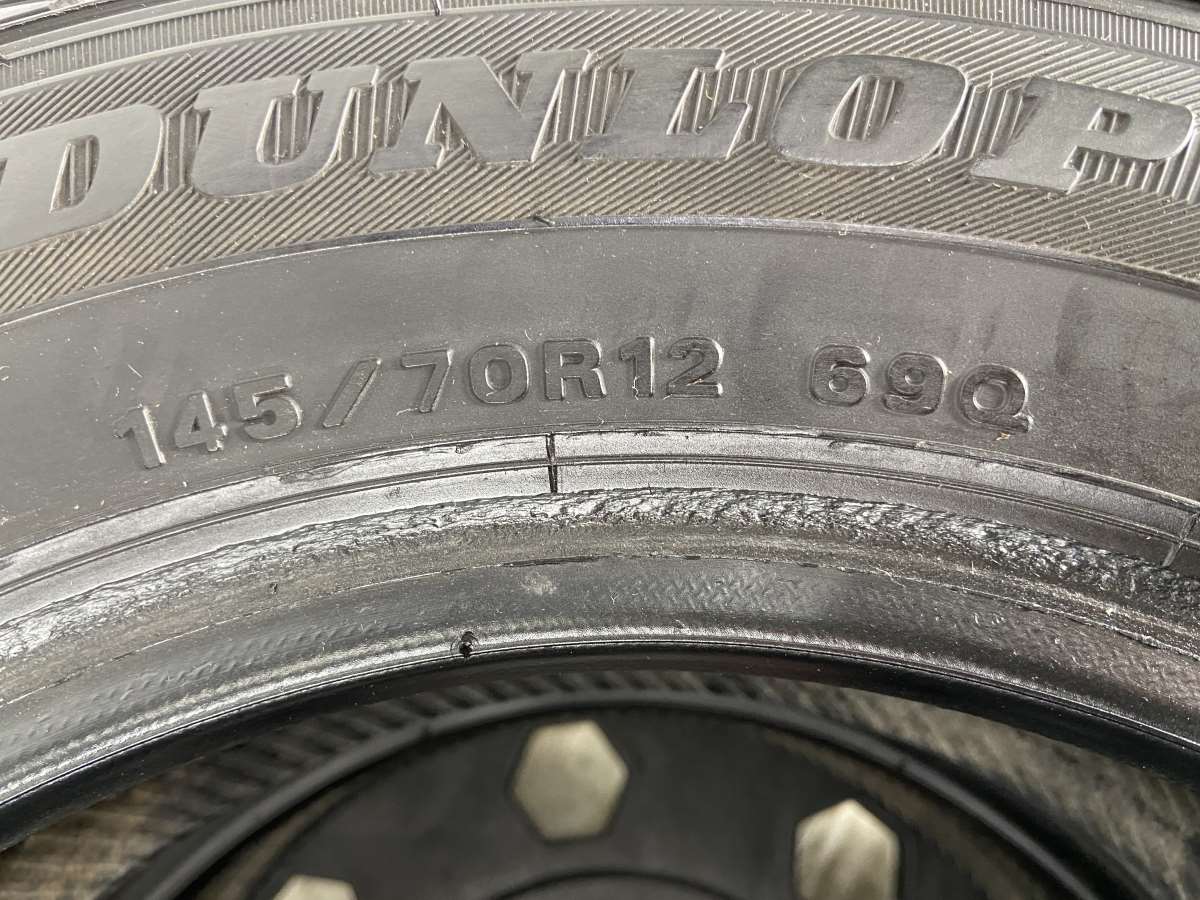 ダンロップ DSX-2 スタッドレス 145/70 R12 クラシック ミニ ローバー 