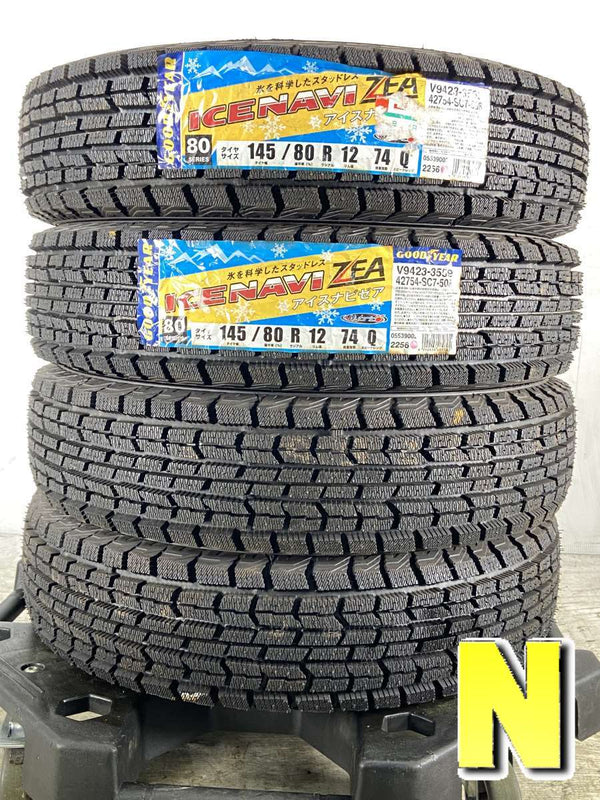 グッドイヤー アイスナビ ZEA 145/80R12  4本
