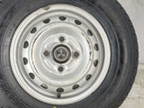 トーヨータイヤ デルベックス M934 145/80R12 80/78N LT /三菱純正  3.5J+ 100-4穴 4本