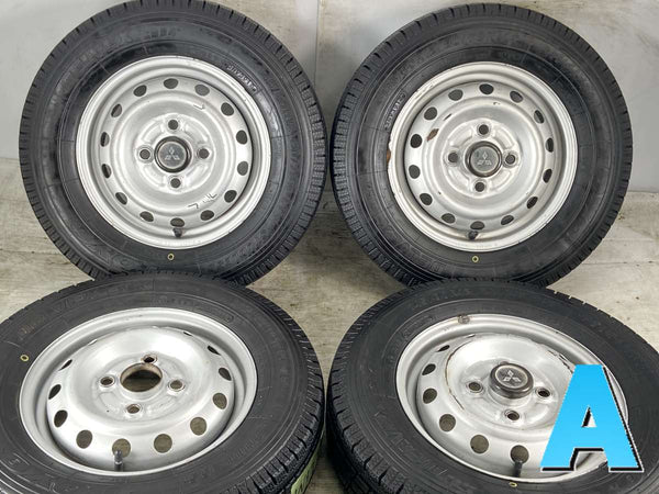 トーヨータイヤ デルベックス M934 145/80R12 80/78N LT /三菱純正  3.5J+ 100-4穴 4本