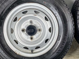 ダンロップ ウィンターマックス SV01 145R12 6PR /　 汎用 3.5J+ 100-4穴 4本