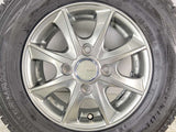 ダンロップ ウィンターマックス SV01 145/80R12 80/78N LT /　 LEBEN 3.5J+44 100-4穴 4本