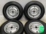 ダンロップ ウィンターマックス SV01 145R12 6PR /　  4.0J+ 100-4穴 4本