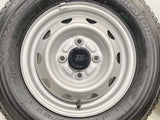 ブリヂストン W300 145/80R12 80/78N LT /　 JECT 3.5J+ 100-4穴 4本