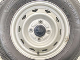 ヨコハマ アイスガード iG91 145/80R12 80/78N LT /　 キャロウィン 3.5J+ 100-4穴 4本