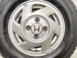 ダンロップ ウィンターマックス SV01 145R12 6PR /ホンダ純正  3.5J+40 100-4穴 4本