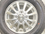 ダンロップ ウィンターマックス SV01 145R12 6PR /　 WEZEN 3.5J+45 100-4穴 4本