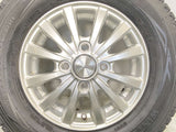 ダンロップ ウィンターマックス SV01 145R12 6PR /　 WEZEN 3.5J+45 100-4穴 4本