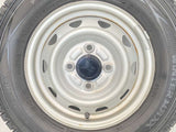 ダンロップ ウィンターマックス SV01 145/80R12・145R12 /　 キャロウィン 3.5J+・3.5J+ 100-4穴 4本