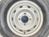 ダンロップ ウィンターマックス SV01 145/80R12・145R12 /　 キャロウィン 3.5J+・3.5J+ 100-4穴 4本