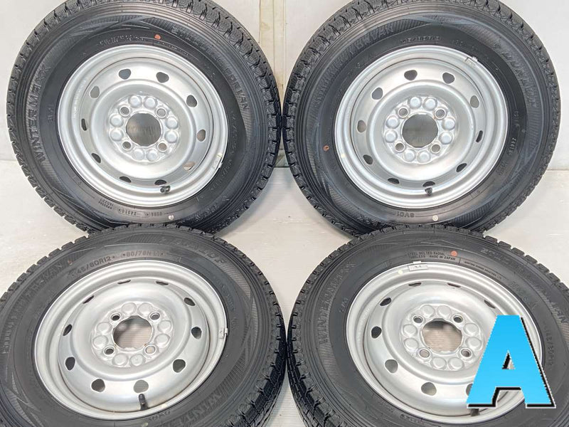 ダンロップ ウィンターマックス SV01 145/80R12 80/78N LT /　  3.5J+ 100-4穴 4本