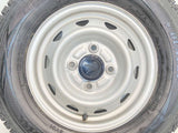 ダンロップ ウィンターマックス SV01 145R12 6PR /　 キャロウィン 3.5J+ 100-4穴 4本