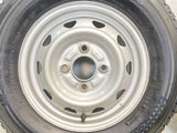 ブリヂストン W300 145/80R12 80/78 LT /　  3.5J+ 100-4穴 4本