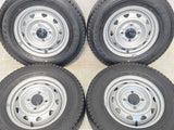 グッドイヤー アイスナビ カーゴ 145/80R12 80/78LT /　 キャロウィン 3.5J+ 100-4穴 4本