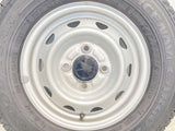 グッドイヤー アイスナビ カーゴ 145/80R12 80/78LT /　 キャロウィン 3.5J+ 100-4穴 4本