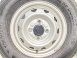 ヨコハマ アイスガード iG91 145/80R12 80/78 LT /　 キャロウィン 3.5J+ 100-4穴 4本
