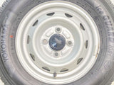 ヨコハマ アイスガード iG91 145/80R12 80/78 LT /　 キャロウィン 3.5J+ 100-4穴 4本