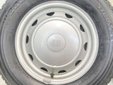 ブリヂストン W300 145/80R12 80/78 LT /　 JECT WD 3.5J+ 100/110/114.3-4穴 4本