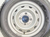 ブリヂストン W300 145/80R12 80/78 LT /ブリヂストン JECT T3 3.5J+ 100-4穴 4本