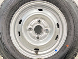 ダンロップ ウィンターマックス SV01 145R12 6PR /　 TOPY E47 4.0J+ 100-4穴 4本