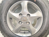 ダンロップ ウィンターマックス SV01 145/80R12 80/78 LT /　 TOPRUN 4.0J+42 100-4穴 4本