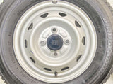 ブリヂストン W300 145/80R12 80/78 LT /　 JECT T3 3.5J+ 100-4穴 4本