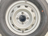 ダンロップ ウィンターマックス SV01 145R12 6PR /　 JECT T3 3.5J+ 100-4穴 4本