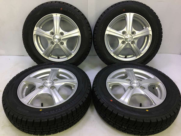 ダンロップ ウィンターマックス WM02 155/65R13 /エクシーダー 13x4.0 43 100-4穴