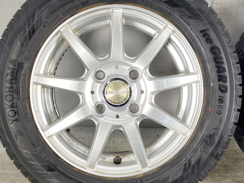 ヨコハマ アイスガード iG60 155/65R13 /GRABADO 13x4.0 42 100-4穴